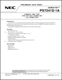 Click here to download PS7241-2A Datasheet