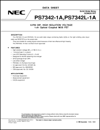 Click here to download PS7342-1 Datasheet