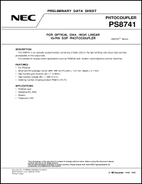 Click here to download PS8741 Datasheet