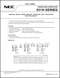 Click here to download SVHC1V155M Datasheet