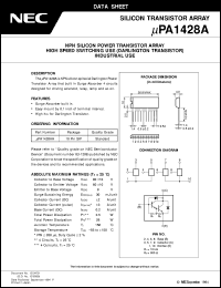 Click here to download uPA1428 Datasheet