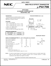 Click here to download UPA1706G-E1 Datasheet
