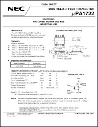 Click here to download UPA1722G-E2 Datasheet