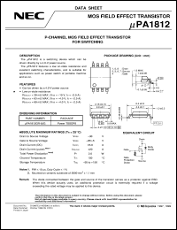 Click here to download UPA1812 Datasheet