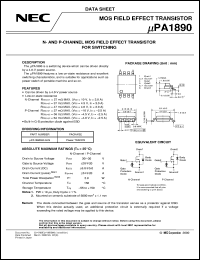 Click here to download UPA1890GR-9JG-E1 Datasheet