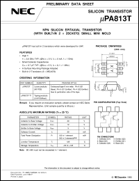 Click here to download UPA813T-T1 Datasheet