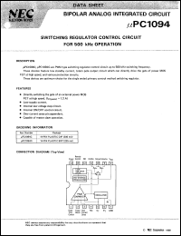 Click here to download UPC1094G-T2 Datasheet