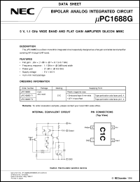 Click here to download UPC1688G-T2 Datasheet