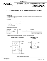 Click here to download UPC1688G Datasheet