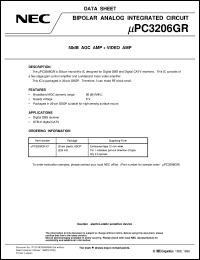 Click here to download UPC3206GR Datasheet