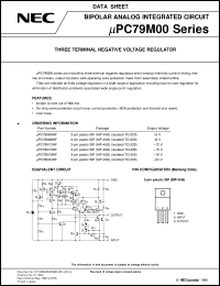 Click here to download UPC79M05 Datasheet