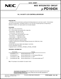 Click here to download UPD16434 Datasheet