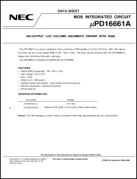Click here to download UPD16661 Datasheet