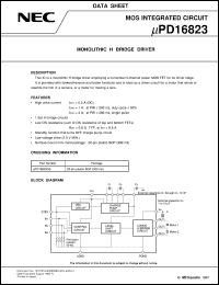 Click here to download UPD16823GS Datasheet