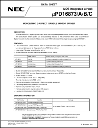 Click here to download UPD16873MC-6A4 Datasheet