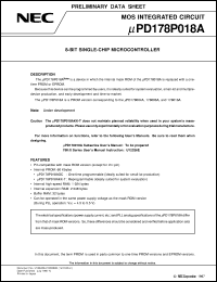 Click here to download UPD178P018AGC-3B9 Datasheet