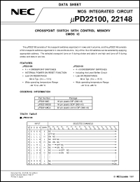 Click here to download UPD22148CA Datasheet