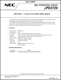Click here to download UPD3729 Datasheet