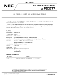 Click here to download UPD3777CY Datasheet