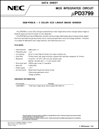 Click here to download UPD3799CY Datasheet