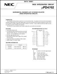 Click here to download UPD4702G Datasheet