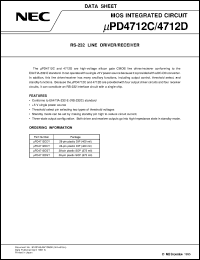Click here to download UPD4712DCY Datasheet