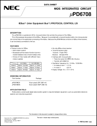 Click here to download UPD6708CX Datasheet