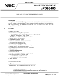 Click here to download UPD98405S1-6C Datasheet