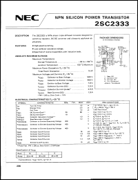 Click here to download 2SC2333 Datasheet