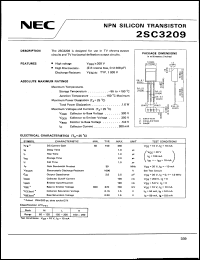 Click here to download 2SC3209 Datasheet