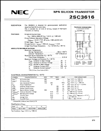Click here to download 2SC3616 Datasheet