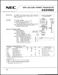 Click here to download 2SD882 Datasheet