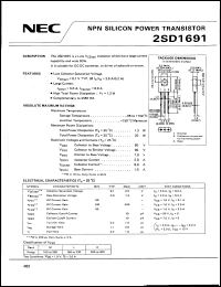 Click here to download 2sd1691 Datasheet