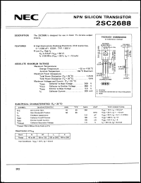 Click here to download 2SC2688 Datasheet