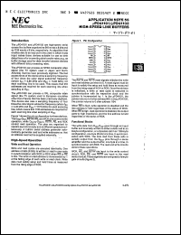 Click here to download uPD41102 Datasheet