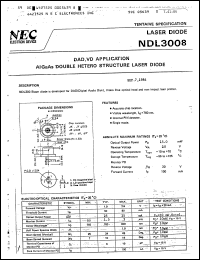 Click here to download NDL3008 Datasheet