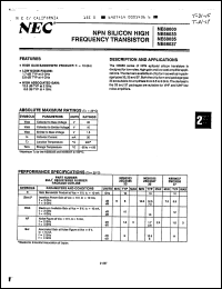 Click here to download NE68037 Datasheet