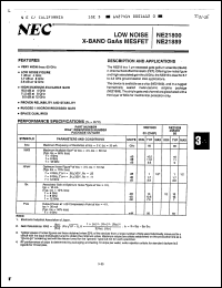 Click here to download NE70083-4 Datasheet