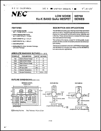 Click here to download NE76084-2.4 Datasheet