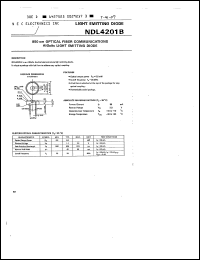 Click here to download NDL4201B Datasheet