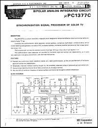 Click here to download UPC1377 Datasheet