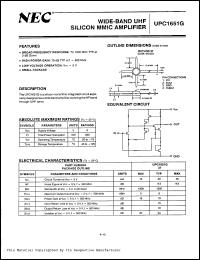 Click here to download UPC1651 Datasheet