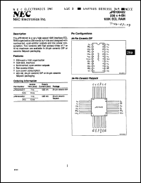 Click here to download uPB100422D-10 Datasheet