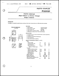 Click here to download PS2031 Datasheet