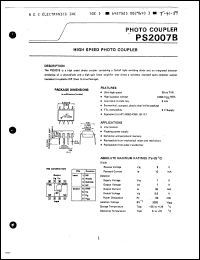 Click here to download PS2007 Datasheet
