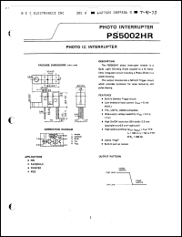 Click here to download PS5002HR Datasheet