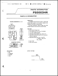 Click here to download PS5003HR Datasheet