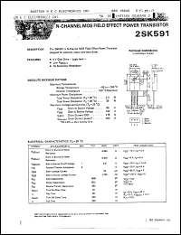 Click here to download 2SK591 Datasheet