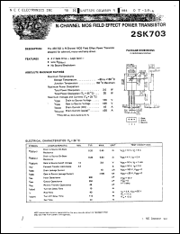 Click here to download 2SK703 Datasheet
