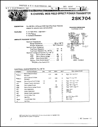 Click here to download 2SK704 Datasheet